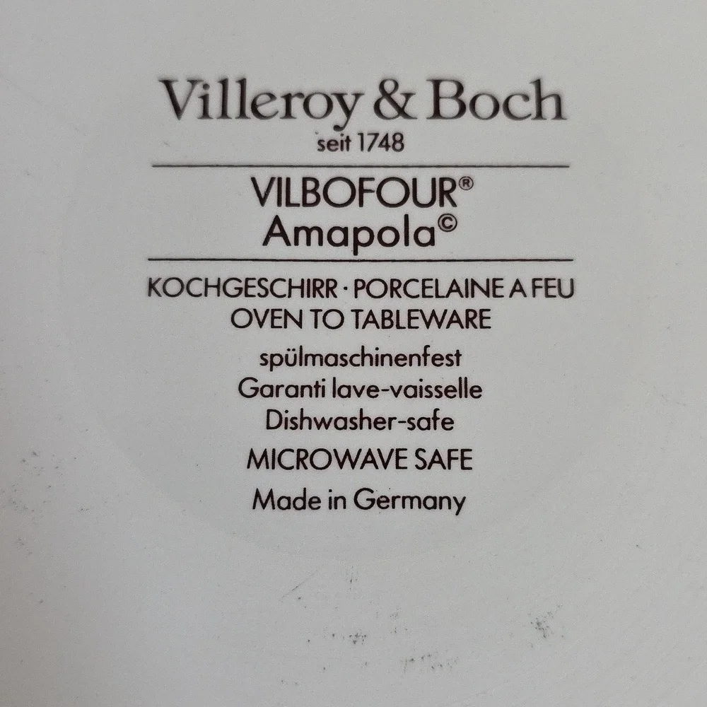 Villeroy & Boch Amapola Quiche/Pie Dish